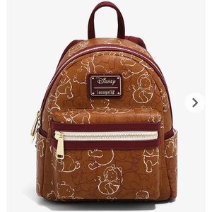Loungefly Disney Winnie the Pooh Line Art Mini Backpack - BoxLunch Exclusive